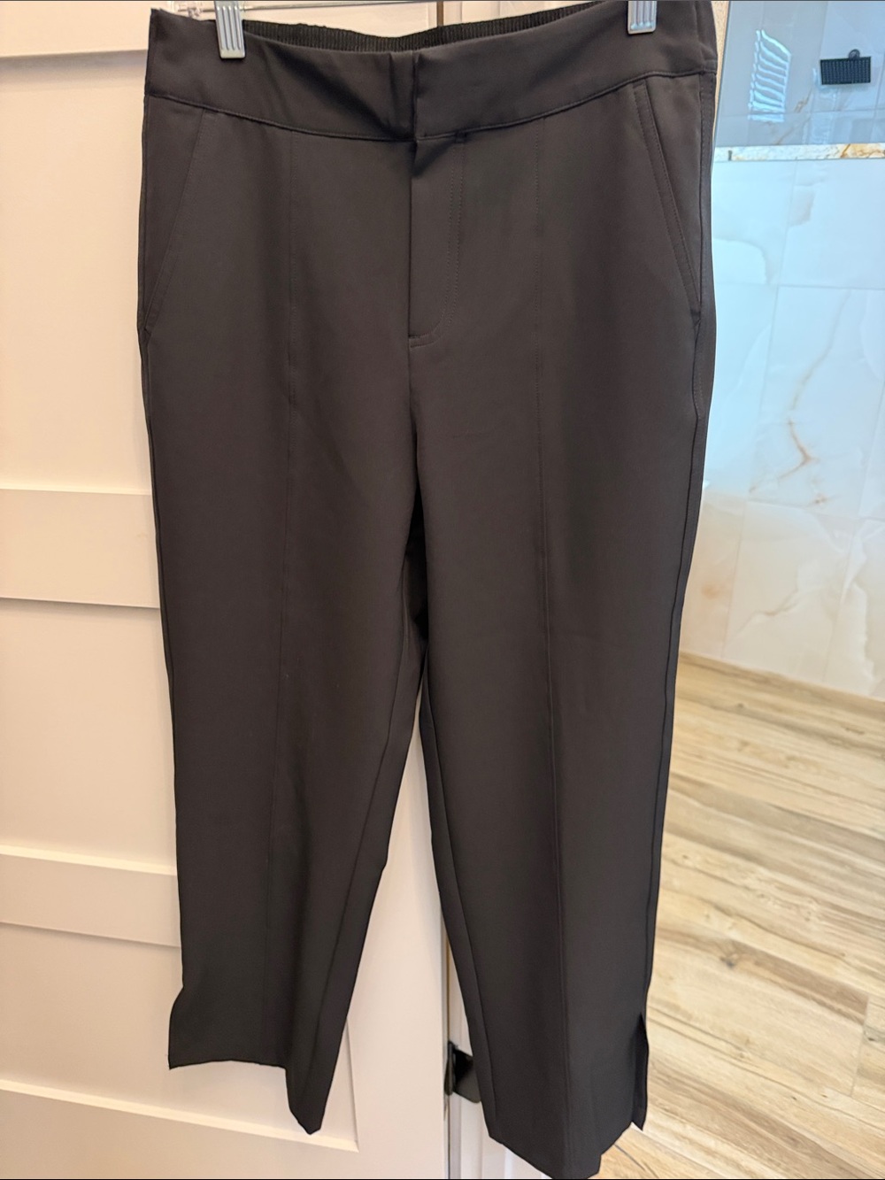 CALIA by Carrie Underwood Dark Charcoal Stretch Dress Pants